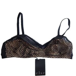 Else Black Hidden Layer Lace Bralette